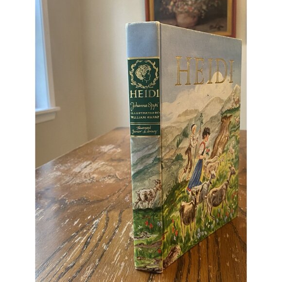 Heidi By Johanna Spyri Illustrated Junior Library Edition 1982 Hardcover - Picture 2 of 11